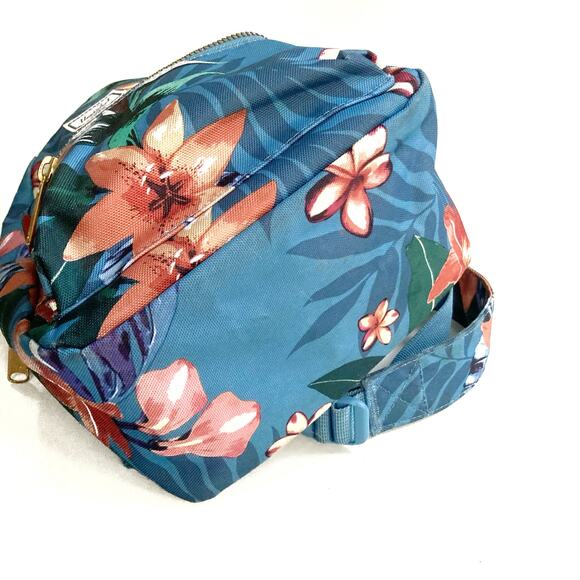 Herschel Supply Co Tropical Floral Mini Backpack NWOT Nylon Vacation Travel Bag main image 4